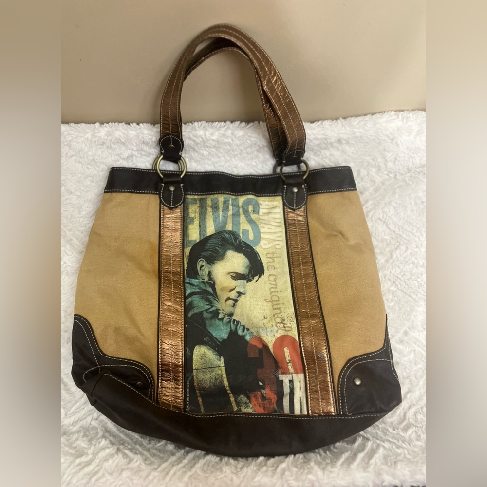 Elvis Presley vintage tote
